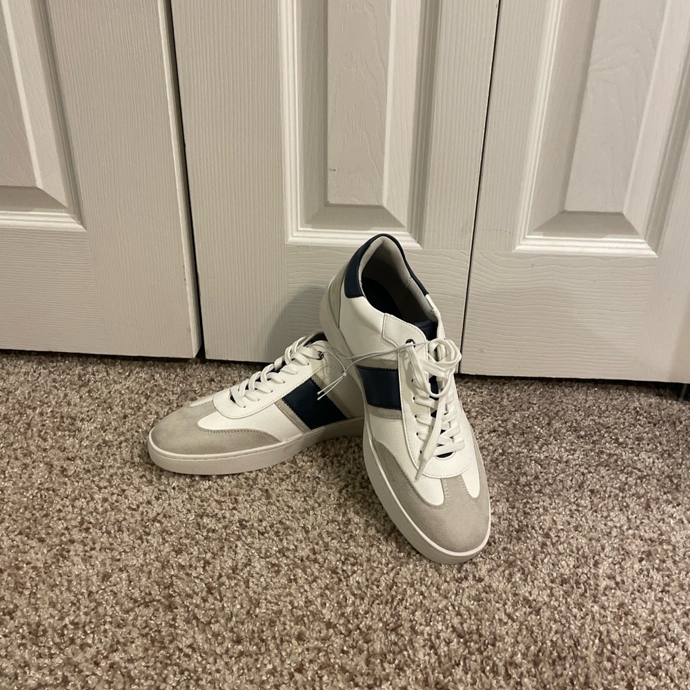 Aldo White and Black Sneakers Casual Style